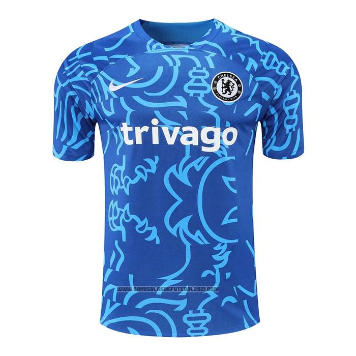 Camisola de Treinamento Chelsea 2022-2023 Azul